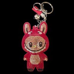 Labubu Red Bag Charm/Keychain